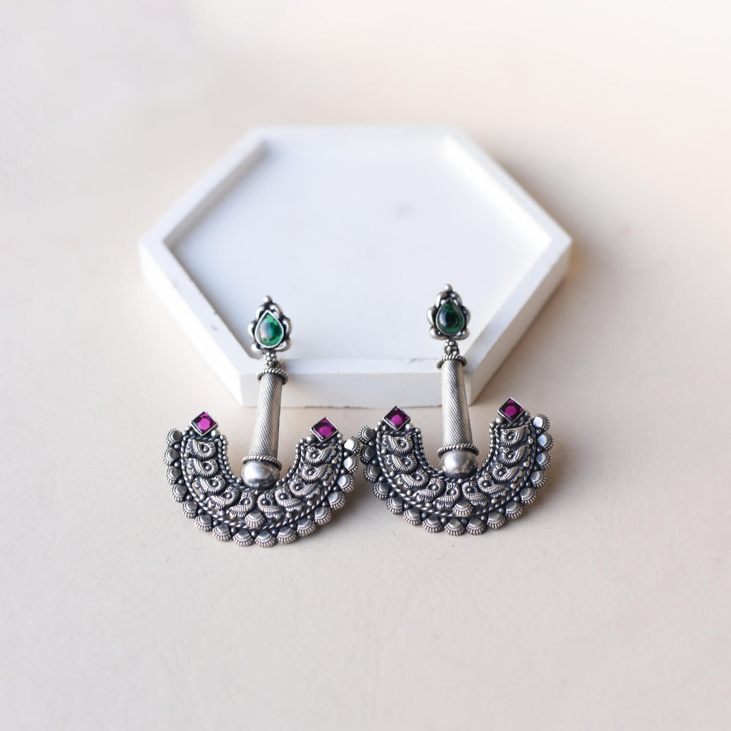 Phulkari Earrings