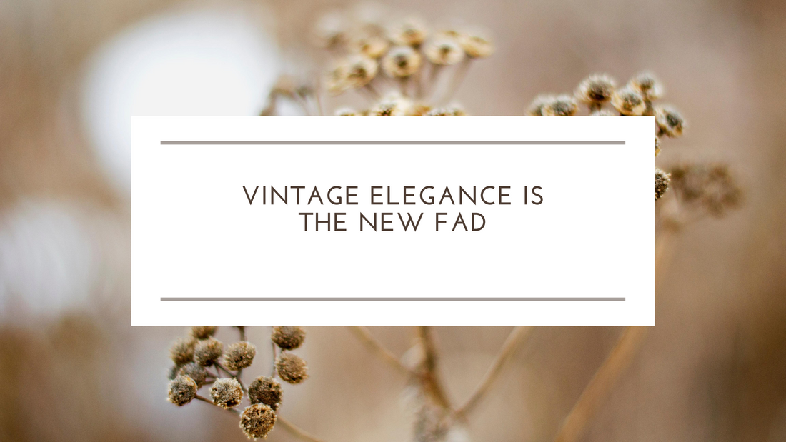 Traditional Jewelry: Vintage Elegance Is the New Fad